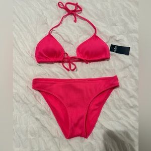 two piece bikini from Hollister both pieces, size small